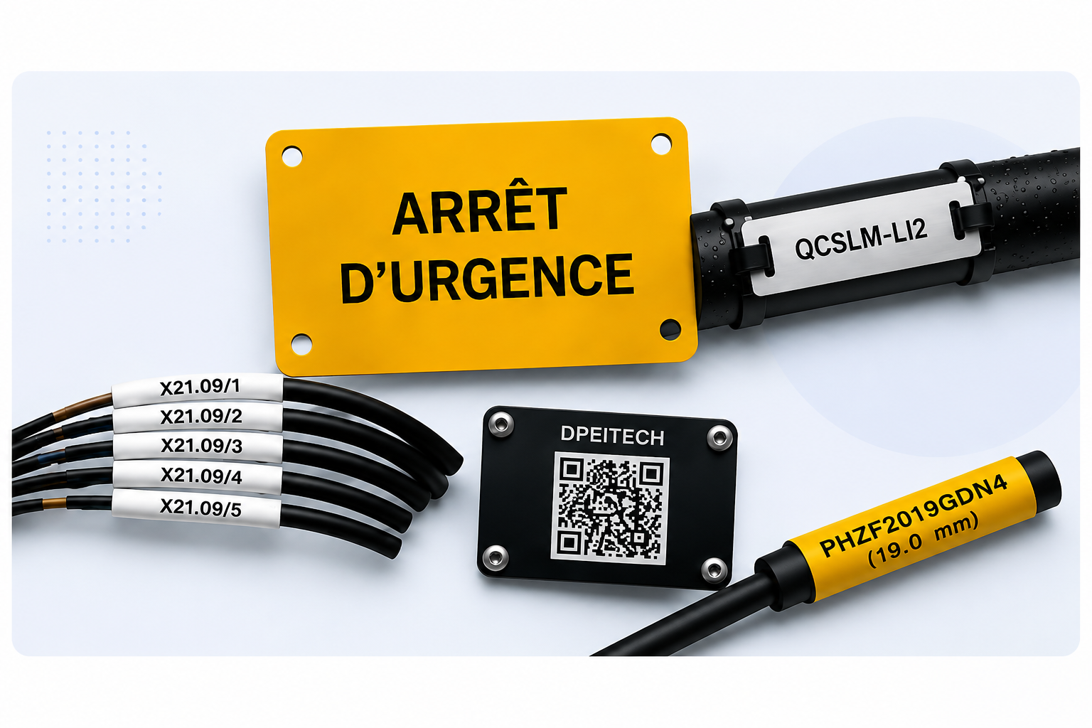 Plaque industrielle DPEITECH